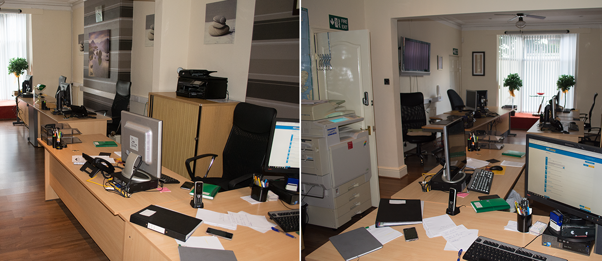 virtual office and rentable desks